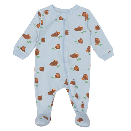 Pyjama Modal Capybaras 0-30mois-Origami-Bleu-0 m-OR4-PM60158-CLÉMENT