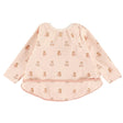 Bavoir Manches Longues Ours Coeurs 0-36mois-Origami-Rose-0-18 m-ORG-BAV00074-CLÉMENT