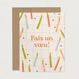 Carte de Souhait de Fête - Fais un Voeu!-Mimosa Design-OSA-A2-1051-CLÉMENT