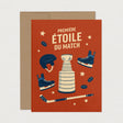 Carte de Souhait de Fête - Hockey-Mimosa Design-OSA-A21062-FR-CLÉMENT