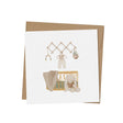 Mini Carte Souhait de Bébé - Berceau de Charlie-Mimosa Design-OSA-MIN-0075-CLÉMENT