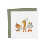Mini Carte Souhait de Fête - Savane en fête-Mimosa Design-OSA-MIN-1012-CLÉMENT