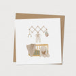Carte de Souhait de Bébé - Berceau Charlie-Mimosa Design-OSA-REG-0075-2BE-CLÉMENT