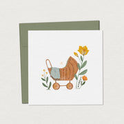 Carte de Souhait de Bébé - Landeau-Mimosa Design-OSA-REG-1005LAND-CLÉMENT