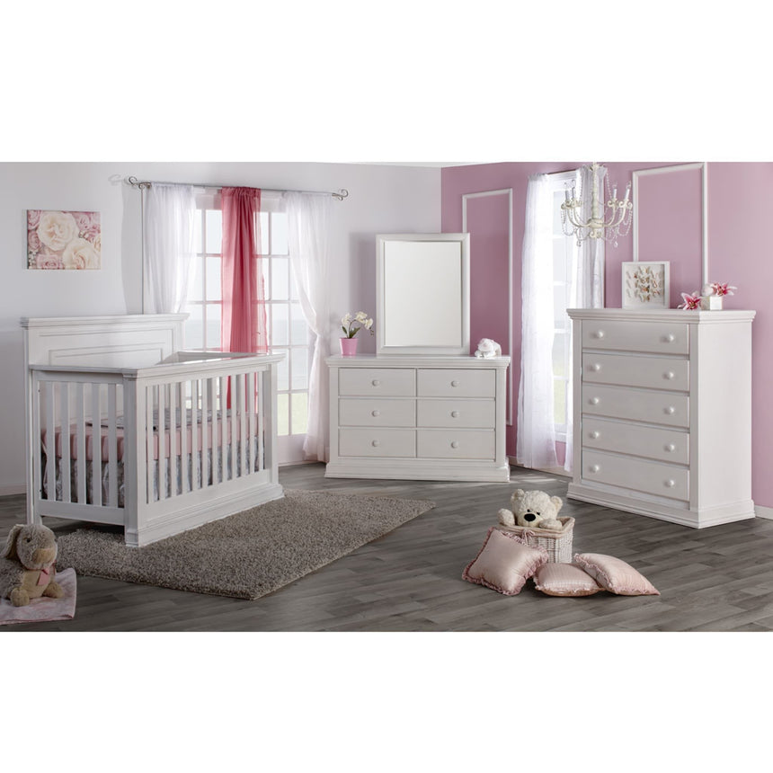 Couchette Convertible Modena - Blanc Vintage-Pali Design-PAL-2100-BLANC-V-CLÉMENT