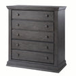 Commode 5 Tiroirs Modena Granite-Pali Design-PAL-2105-GRANITE-CLÉMENT