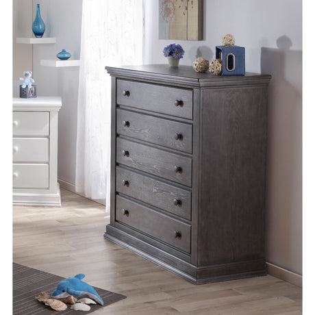Commode 5 Tiroirs Modena Granite-Pali Design-PAL-2105-GRANITE-CLÉMENT