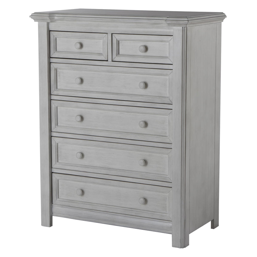 Commode 5 Tiroirs Cristallo Blanc Vintage-Pali Design-PAL-2205-BLANC-V-CLÉMENT