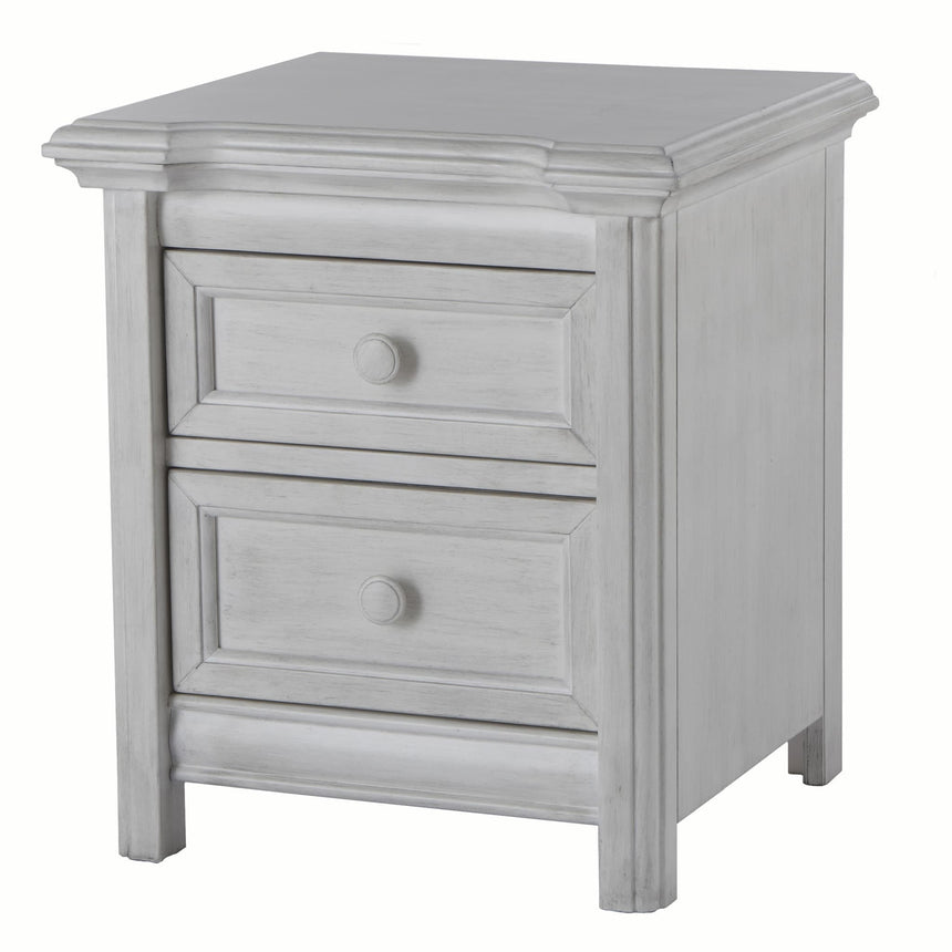 Table de Nuit Cristallo - Blancv Vintage-Pali Design-PAL-2214-BLANC-V-CLÉMENT