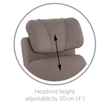 Fauteuil Berçant Inclinable Pivotant Hailey Beyond Sheep Cream avec Mécanisme Électrique-Jaymar BB-JAM-527-BEYON-14-CLÉMENT