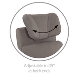 Fauteuil Berçant Inclinable Pivotant Hailey Breather Driftwood avec Mécanisme Électrique-Jaymar BB-JAM-527-BREAT-56-CLÉMENT