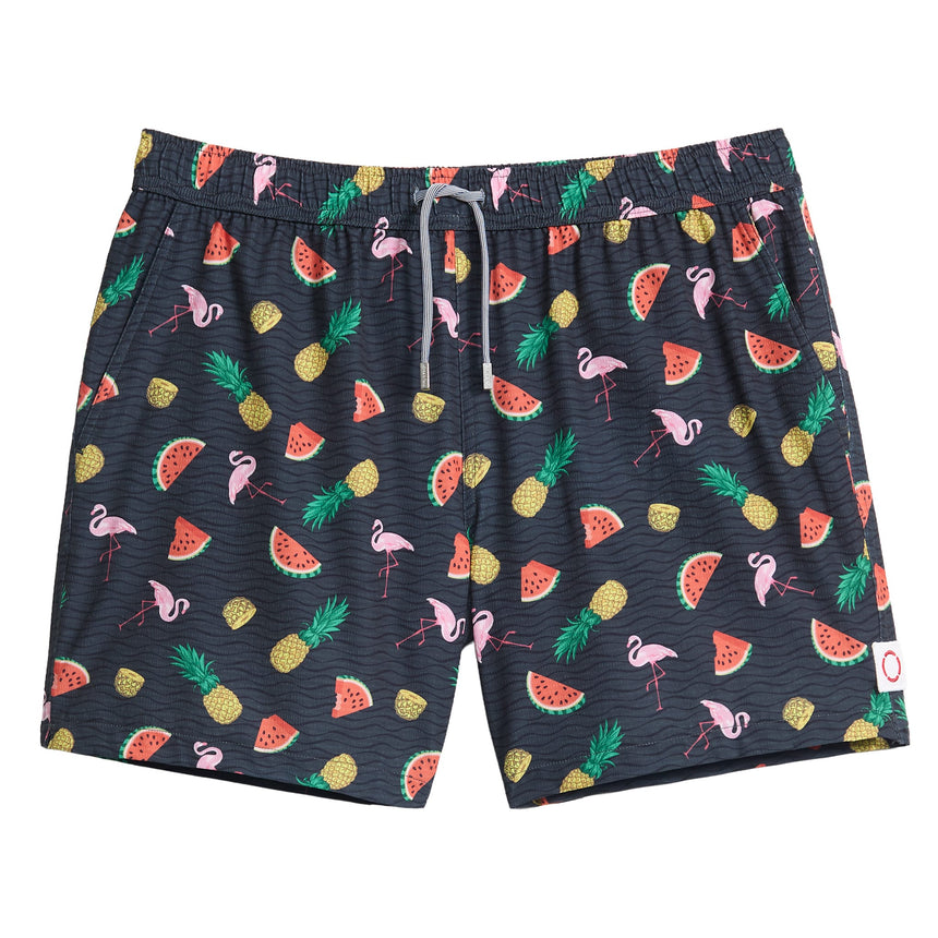 Maillot Short Tropical 8-16ans-Public Beach-Charcoal-8-PBE-PB8631JR-CHA-CLÉMENT