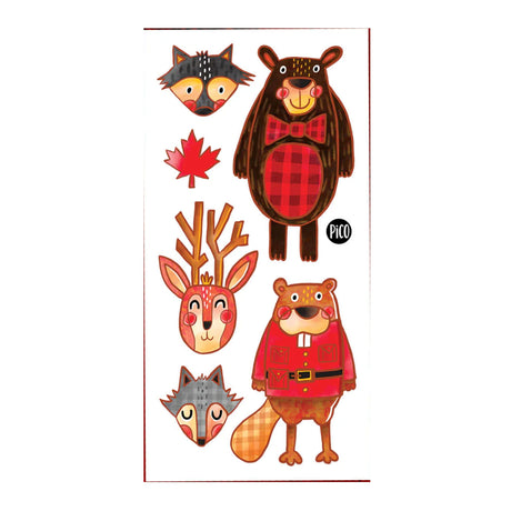 Tatouages Pico - Les Animaux du Canada-Pico Tatouages-PCO-PICO-323-CLÉMENT