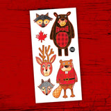 Tatouages Pico - Les Animaux du Canada-Pico Tatouages-PCO-PICO-323-CLÉMENT