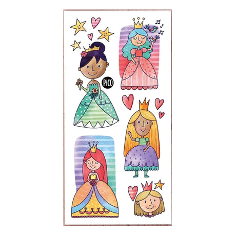 Tatouages Pico - Mademoiselle la princesse et ses amies-Pico Tatouages-PCO-PICO-386-CLÉMENT