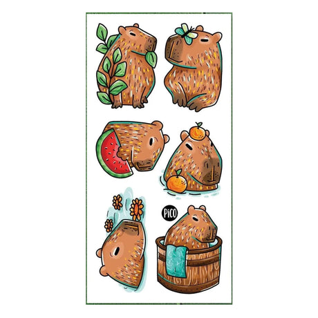 Tatouages Pico - Capybaras-Pico Tatouages-PCO-PICO-389-CLÉMENT