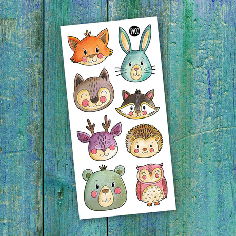 Tatouages Pico - Les animaux de la Forêt-Pico Tatouages-PCO-PICO-431-CLÉMENT