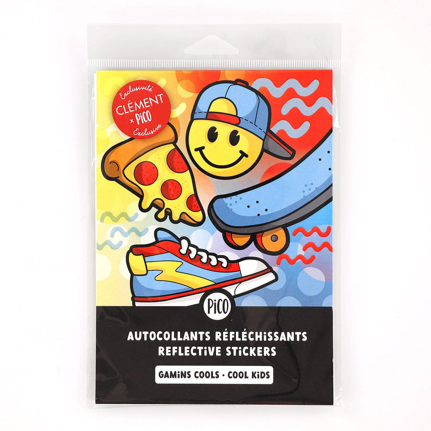 Autocollants Réfléchissants - Cool Kids-Pico Tatouages-PCO-PICO-862-CLÉMENT