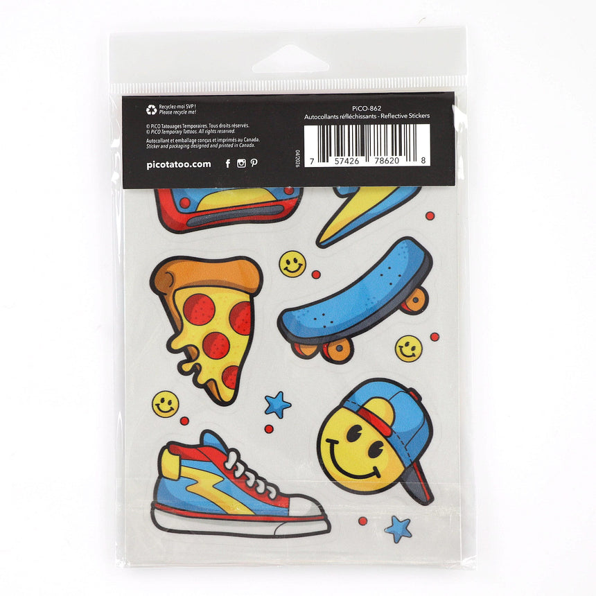 Autocollants Réfléchissants - Cool Kids-Pico Tatouages-PCO-PICO-862-CLÉMENT