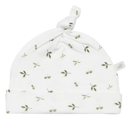 Chapeau à Noeud 0-3mois - Feuilles-Perlimpinpin-Ivoire-0-3 m-PE2-BB29612-CLFE-CLÉMENT
