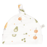 Chapeau à Noeud 0-3mois - Légumes-Perlimpinpin-Beige-0-3 m-PE2-BB32612-CL-CLÉMENT