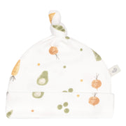 Chapeau à Noeud 0-3mois - Légumes-Perlimpinpin-Beige-0-3 m-PE2-BB32612-CL-CLÉMENT
