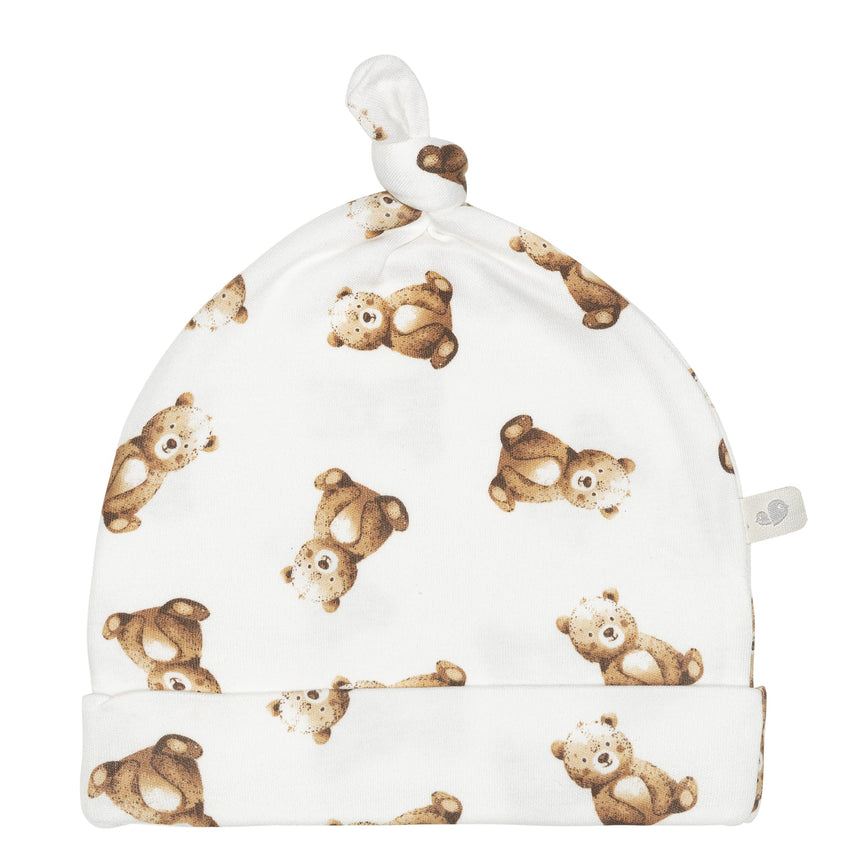 Chapeau à Noeud 0-3mois - Oursons-Perlimpinpin-Beige-0-3 m-PE2-BB33612-CL-CLÉMENT
