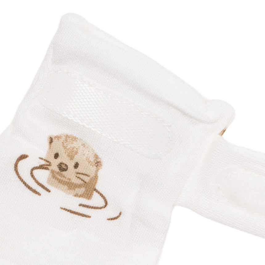 Mitaines 0-3mois - Loutres-Perlimpinpin-PE2-BB34614-OT-CLÉMENT