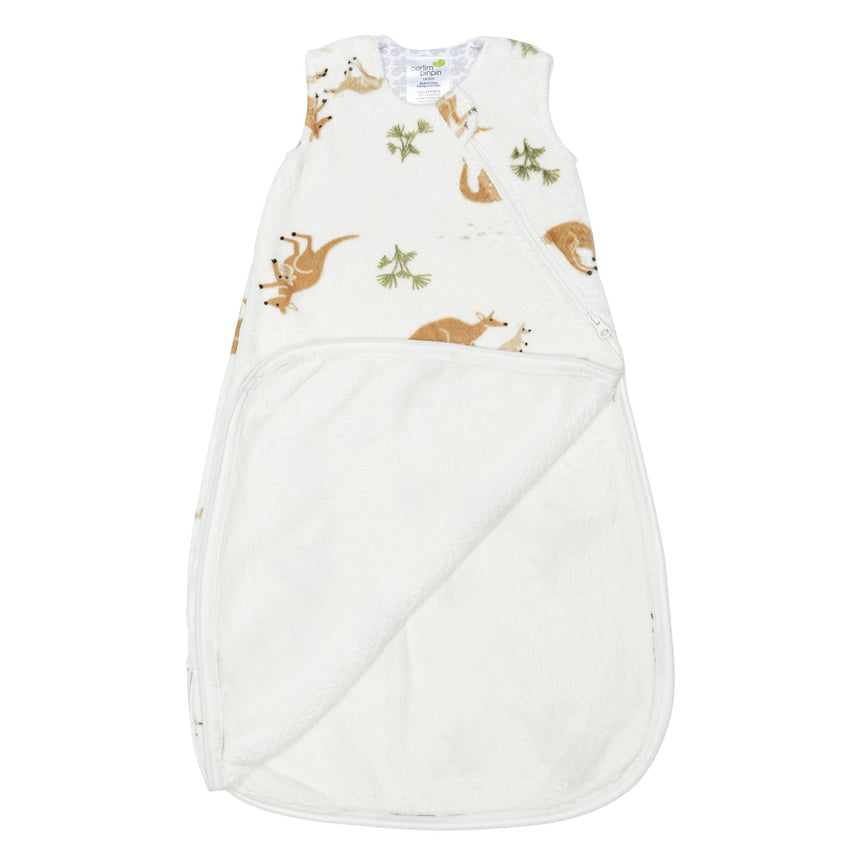 Sac de Nuit Peluche 0-36mois Kangourous - Édition spéciale Fondation CHU Ste-Justine-Perlimpinpin-PE2-NB208P-CLÉMENT