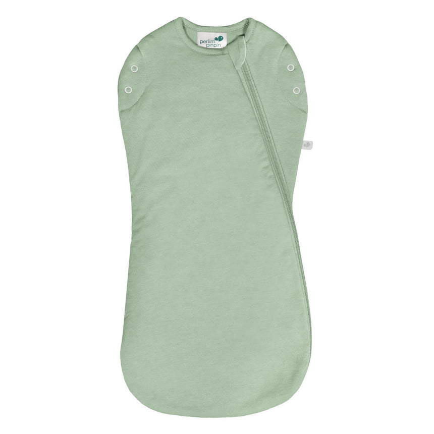 Sac de Nuit Nouveau-Né Bambou - Mousse-Perlimpinpin-Vert-0 m-PE2-NBB620-MOUS-CLÉMENT