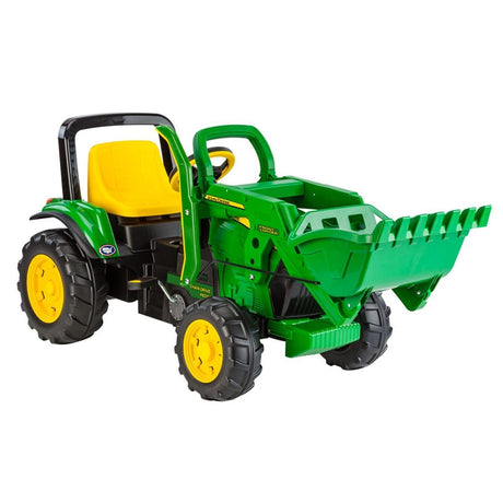 Gros Tracteur John Deere avec Chargeur Frontal - Vert et Jaune-Peg Perego-PEG-IGCD0553-CLÉMENT