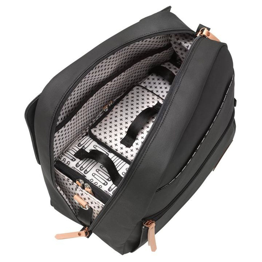 Sac à Couches à Dos Meta - Noir Mat-Petunia Pickle Bottom-PEP-PPB1300-CLÉMENT