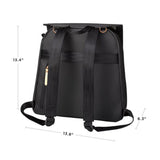 Sac à Couches à Dos Meta - Noir Mat-Petunia Pickle Bottom-PEP-PPB1300-CLÉMENT