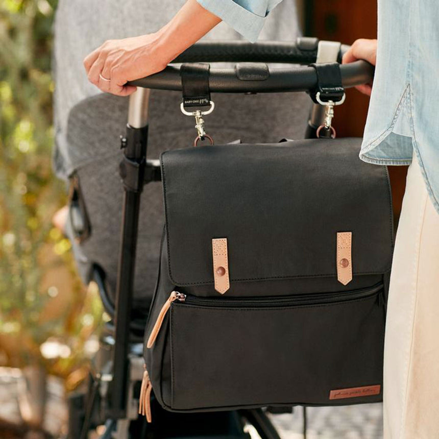Sac à Couches à Dos Meta - Noir Mat-Petunia Pickle Bottom-PEP-PPB1300-CLÉMENT