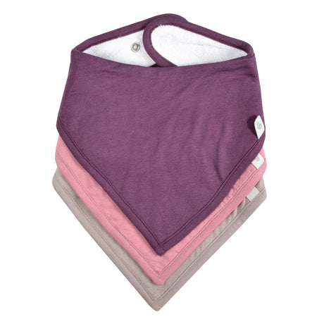 Bavoirs (3) Bambou - Porto / Lotus / Taupe-Perlimpinpin-PER-BB01-PLT-CLÉMENT