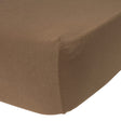 Drap Contour pour Lit de Bébé - Moka-Perlimpinpin-PER-BB20-MOKA-CLÉMENT
