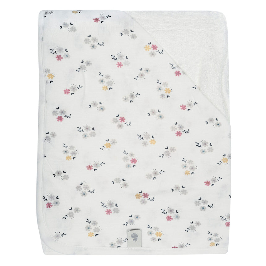 Serviette à Capuchon Bambou - Floral-Perlimpinpin-PER-BB2804-FLORA-CLÉMENT