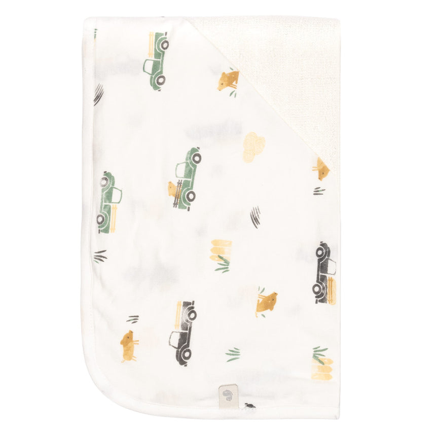Serviette à Capuchon en Bambou - Prairie-Perlimpinpin-PER-BB3204-PRAI-CLÉMENT