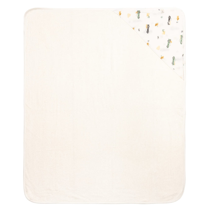 Serviette à Capuchon en Bambou - Prairie-Perlimpinpin-PER-BB3204-PRAI-CLÉMENT
