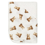 Serviette à Capuchon Bambou - Oursons-Perlimpinpin-PER-BB3304-CL-CLÉMENT