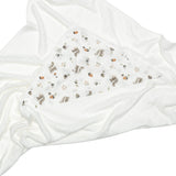 Serviette à Capuchon Bambou - Écureuil-Perlimpinpin-PER-BB3304-SQ-CLÉMENT