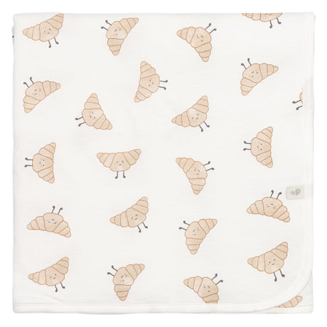 Couverture en Bambou - Croissants-Perlimpinpin-PER-BB3335-CL2-CLÉMENT