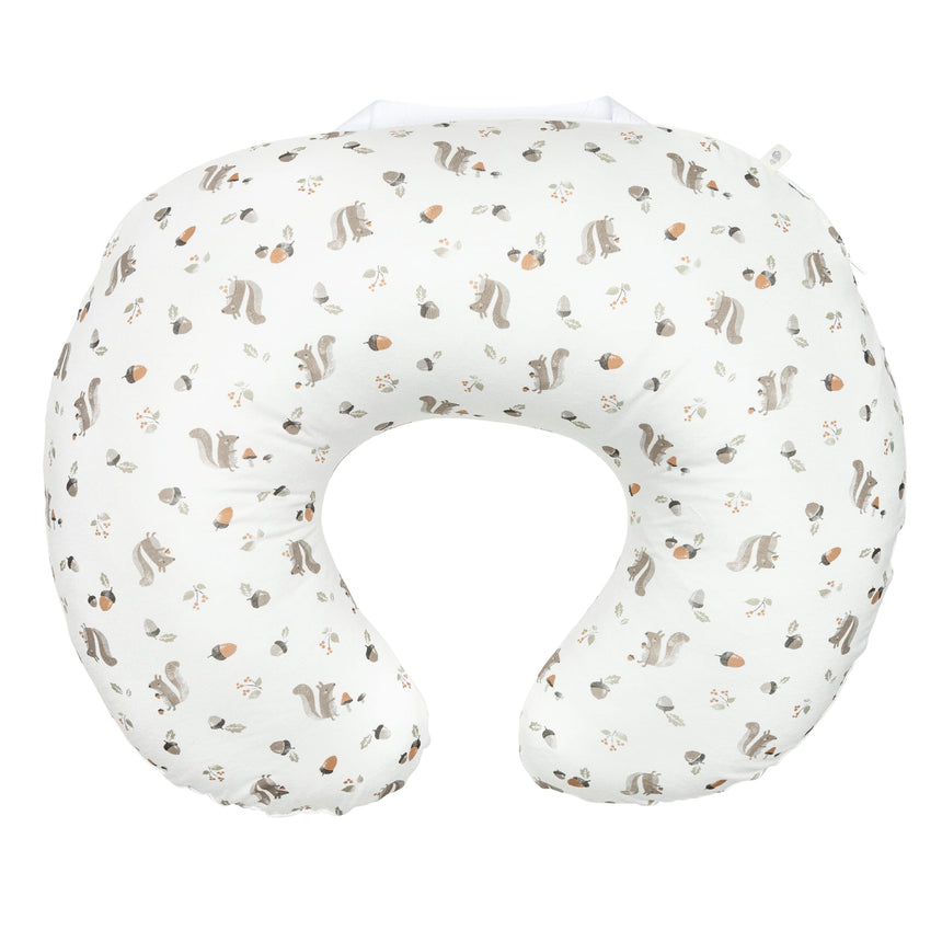 Coussin d'Allaitement Bambou - Écureuil-Perlimpinpin-PER-BB3346-SQ-CLÉMENT