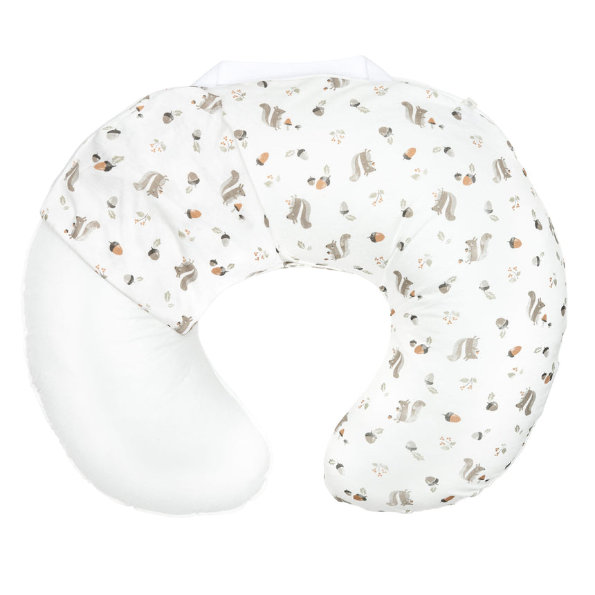 Coussin d'Allaitement Bambou - Écureuil-Perlimpinpin-PER-BB3346-SQ-CLÉMENT