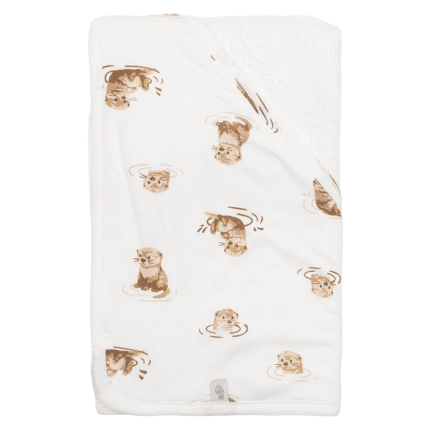 Serviette à Capuchon - Loutre-Perlimpinpin-PER-BB3404-OT-CLÉMENT