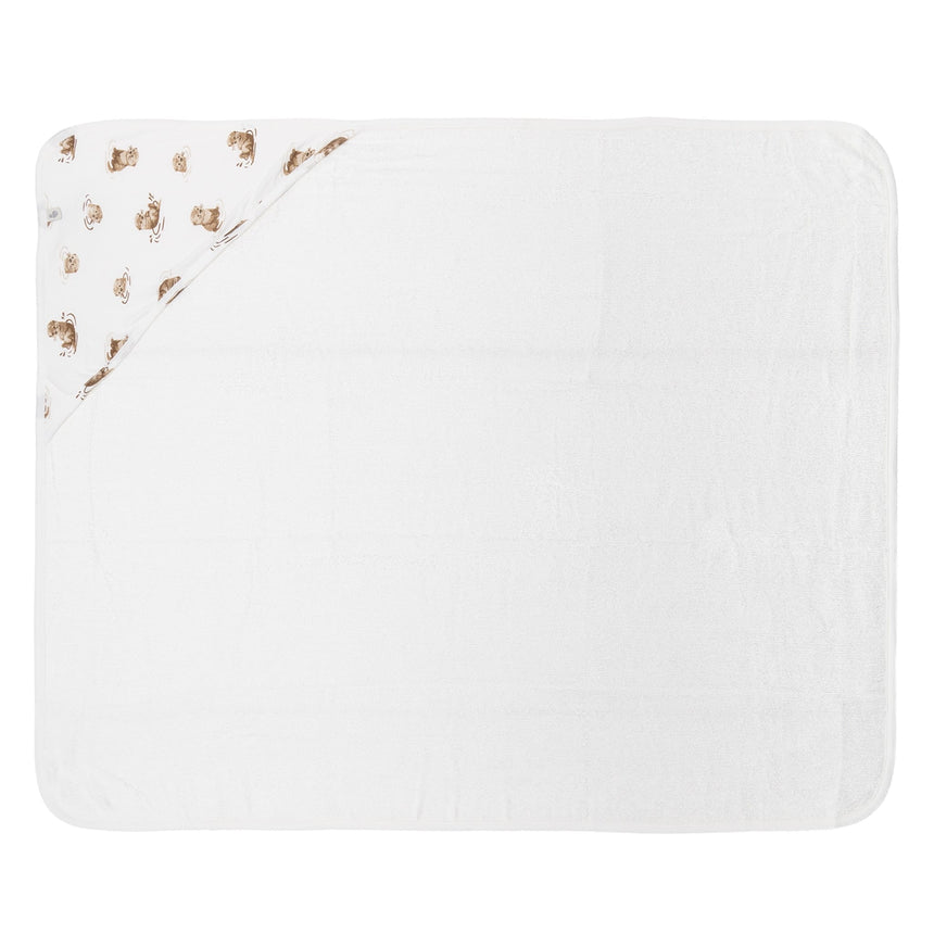 Serviette à Capuchon - Loutre-Perlimpinpin-PER-BB3404-OT-CLÉMENT