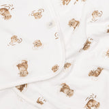 Couverture en Bambou - Loutres-Perlimpinpin-PER-BB3435-OT-CLÉMENT