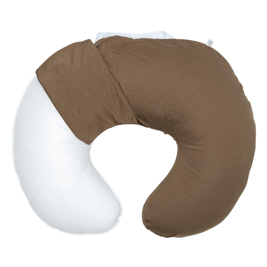 Coussin d'Allaitement Bambou - Moka-Perlimpinpin-PER-BB46-MOKA-CLÉMENT