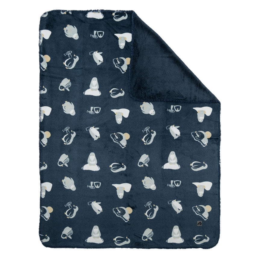 Couverture Peluche Manchots-Perlimpinpin-PER-BL209P-CLÉMENT