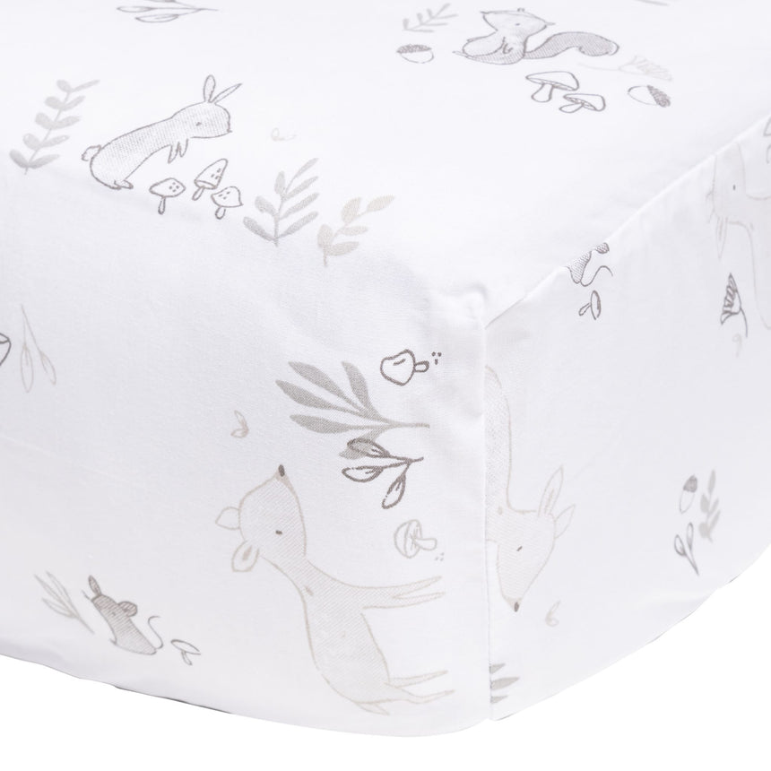 Drap Contour pour Lit de Bébé - Forêt-Perlimpinpin-PER-L2025C-FO-CLÉMENT